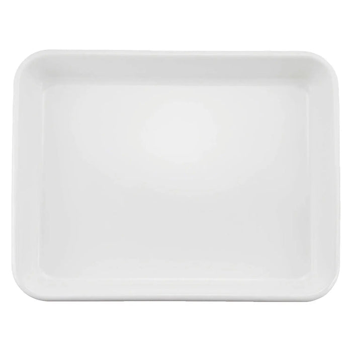 Noda Horo White Series Enamel No.10 Nestable Baking Tray for Meal Prep