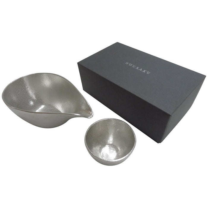 Can Do Nousaku Katakuchi Guinomi Sake Cup Set - Exclusive Box Japan Gift