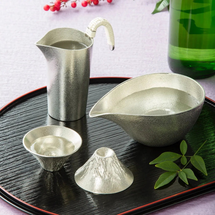 Nousaku Tinware Chirori 清酒加热器 - 精致的 200 毫升清酒加热解决方案