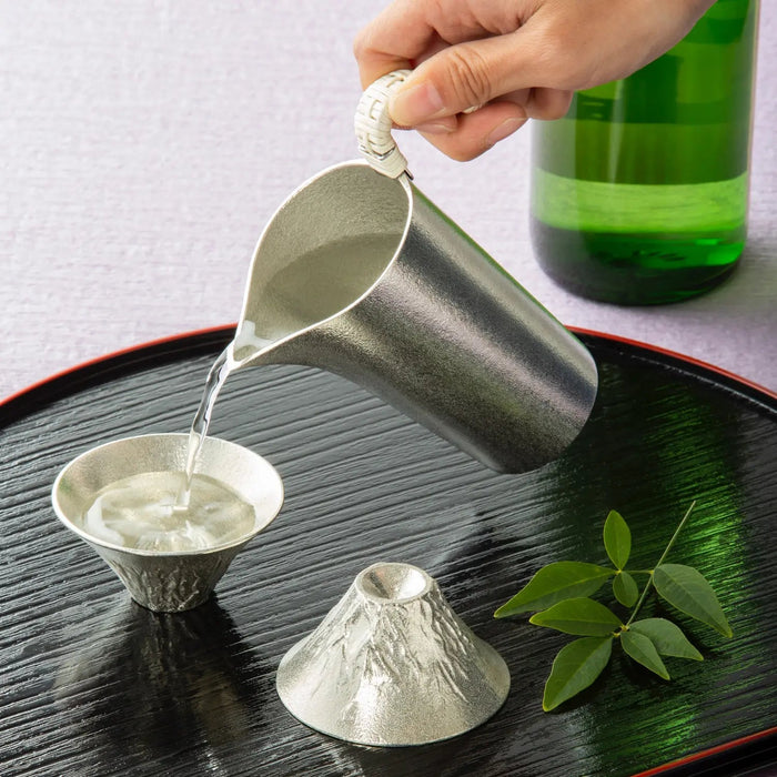 Nousaku Tinware Chirori Sake Warmer - Enhance Your Sake Experience!