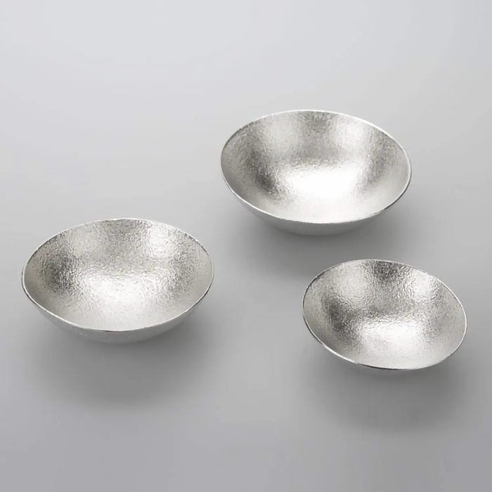 Nousaku Tinware Small Bowl Kuzushi Tare - Premium Quality Tableware for Delicate Dining