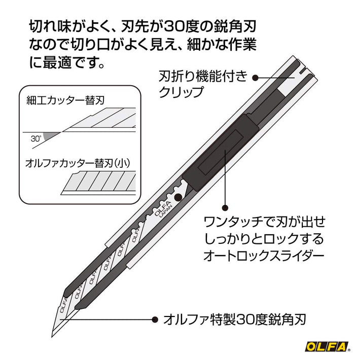 Olfa Ltd-05 Sk 工艺美工刀 136x14x10.5mm