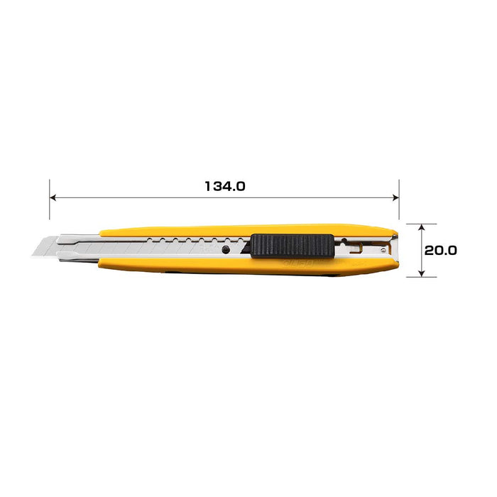 Olfa Auto-Lock Cutter DA-1 208B With Blade Folder