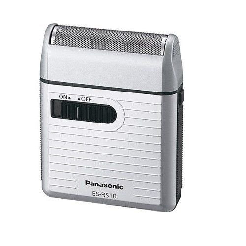 Panasonic Silver Pocket Shaver - Made in Japan, Compact and Efficient