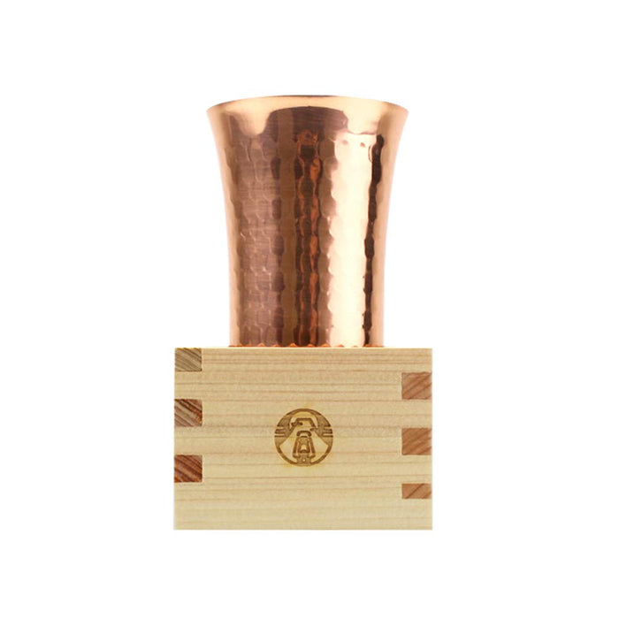 Peaks&Trees Copper Tumbler & Japanese Cypress Sake Cup Set - L Size-Kiichin - The #1 Place for Japanese Goods in Your Hand!