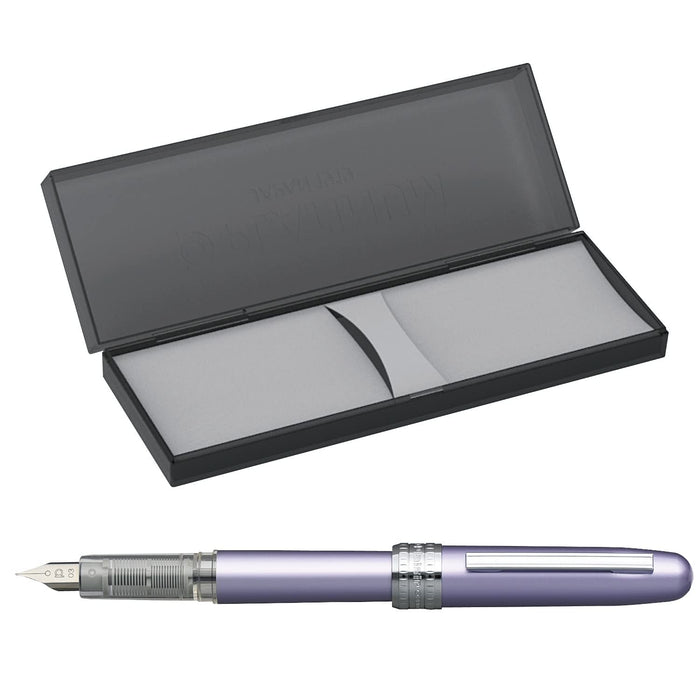 Platinum Fountain Pen Plaisir Japan Fine Point Violet Pgb-1000#28-2 - Elegant Writing Instrument