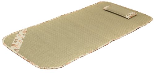 Ikehiko Corporation Japanese Rush Mat with Pillow Style 88X180Cm