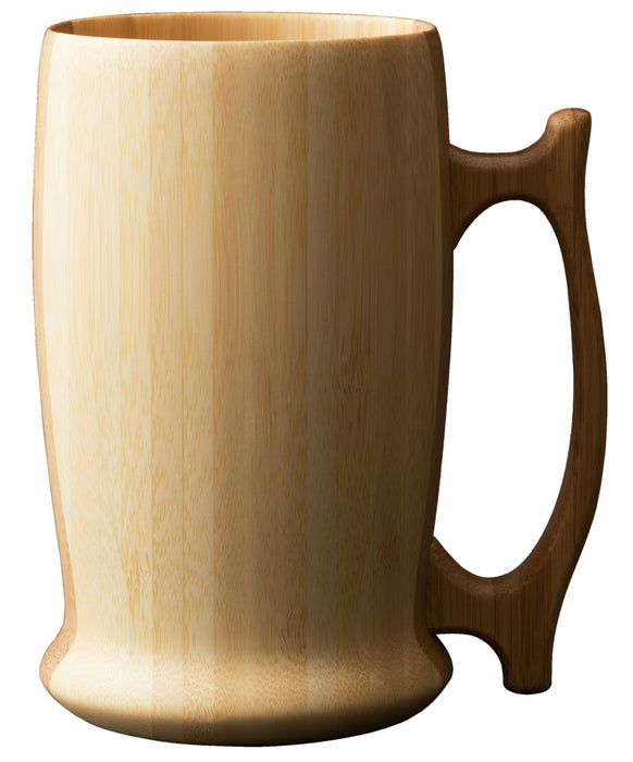 Riveret 500Ml White Beer Mug - Dishwasher Safe