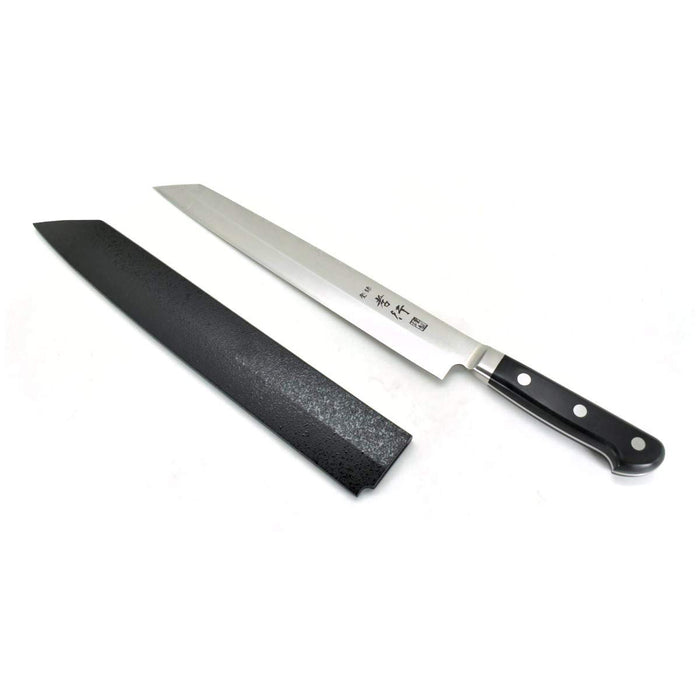 Sakai Takayuki Grand Chef Left-Handed Willow Fog 10.2 Black Saya