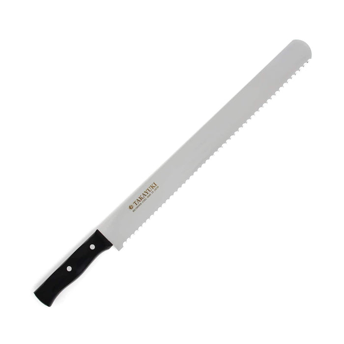 Sakai Takayuki 360mm Serrated Castella Cake Knife - Perfect for Effortless Slicing