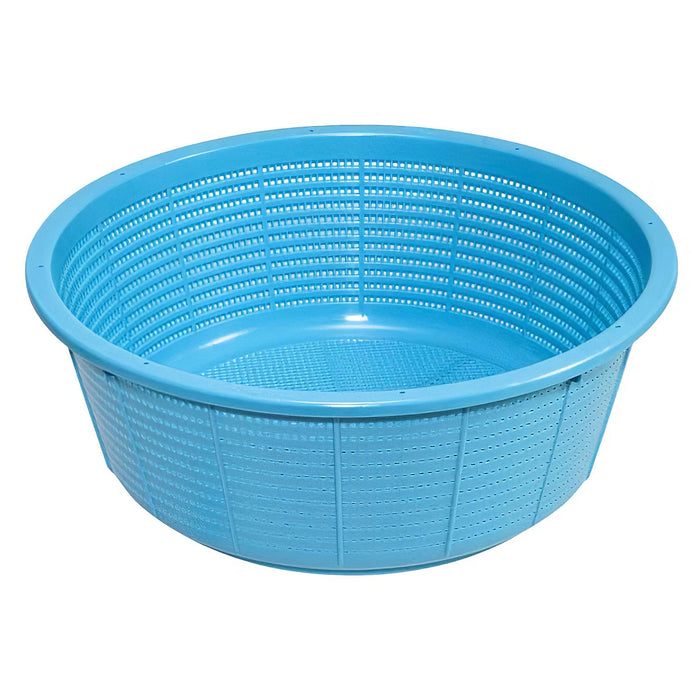 Blue Small Sanko Plastic Colander - Efficient Kitchen Strainer