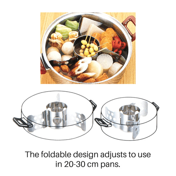 Sekikawa Stainless Steel Casserole Divider - Versatile Oden Separator