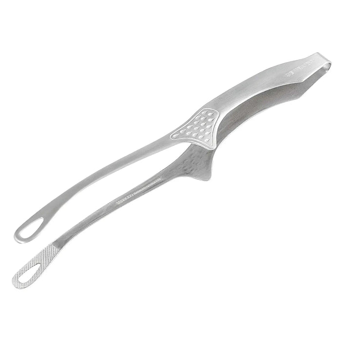 Senbudo BBQ Tongs - 200mm Stainless Steel with Bolster