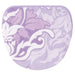 Senko Japan Lavender Damask Antibacterial Deodorant Toilet Lid Cover-Kiichin - The #1 Place for Japanese Goods in Your Hand!
