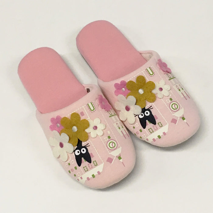 Senko Kiki's Delivery Service Jiji Pink Cat Slippers 24Cm - Ghibli 75571 Japan