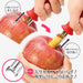 Shimomura Kougyou FV-611 Apple Core Remover Dishwasher Safe-Kiichin - The #1 Place for Japanese Goods in Your Hand!