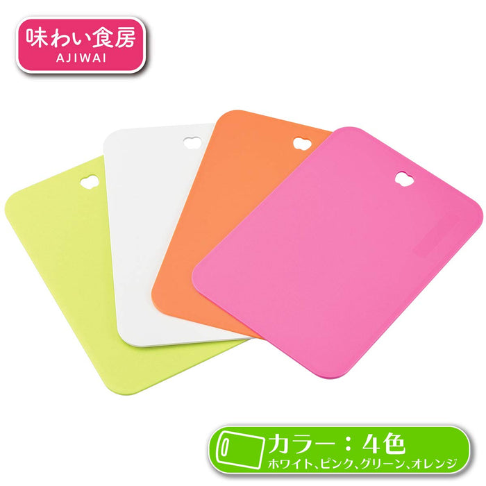 Shimomura Kougyou Ajishokubo Soft Cutting Board 300x200x2mm Green Ams-676 Niigata Tsubamesanjo