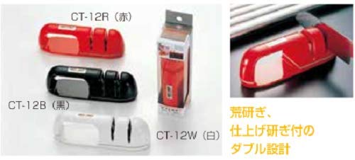 Shimomura Kougyou Ceramic Knife Sharpener - Neokilex Red Niigata Tsubamesanjo