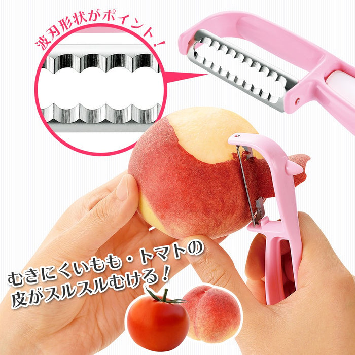 Shimomura Kougyou FV-618 Japan Made Full Veg Peach Peeler Niigata Tsubamesanjo