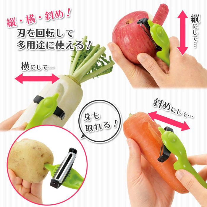 Shimomura Kougyou FTY-01 Veggie Peeler Made in Japan Niigata Tsubame-Sanjo