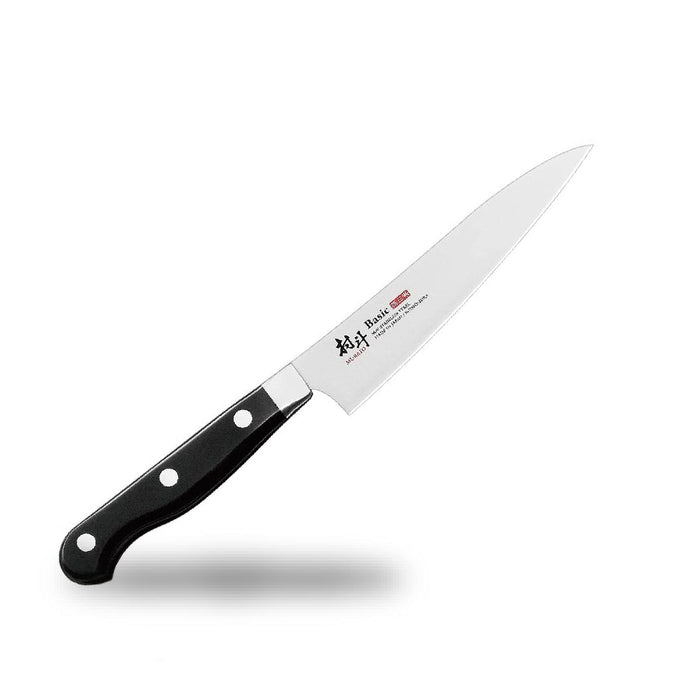 Shimomura Kougyou MBS-106 125mm Petty Knife Molybdenum Vanadium Steel Dishwasher Safe Made in Japan