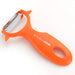 Shimomura Kougyou Vck-02O Kinpira Peeler Orange DW Safe Japan Niigata Tsubame-Sanjo-Kiichin - The #1 Place for Japanese Goods in Your Hand!