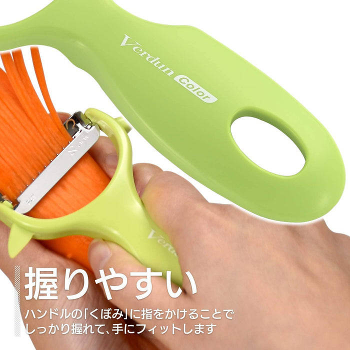 Shimomura Kougyou Kinpira Peeler Vck-01P Japan Made Pink Dishwasher Safe-Kiichin - The #1 Place for Japanese Goods in Your Hand!