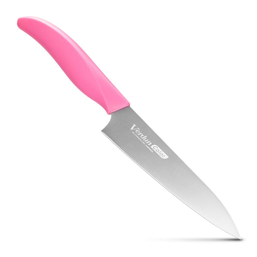 Shimomura Kogyo Japan Vcn-03P 130mm Pink Knife Molybdenum Vanadium Steel Dishwasher Safe-Kiichin - The #1 Place for Japanese Goods in Your Hand!