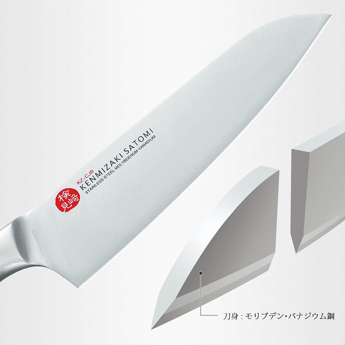 Shimomura Kogyo Santoku 刀 165 毫米 KZ-CJB 适用于洗碗机