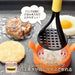 Shimomura Kougyou Yakipa! Rice Burger Set YP-212 Dishwasher Safe Orange-Kiichin - The #1 Place for Japanese Goods in Your Hand!