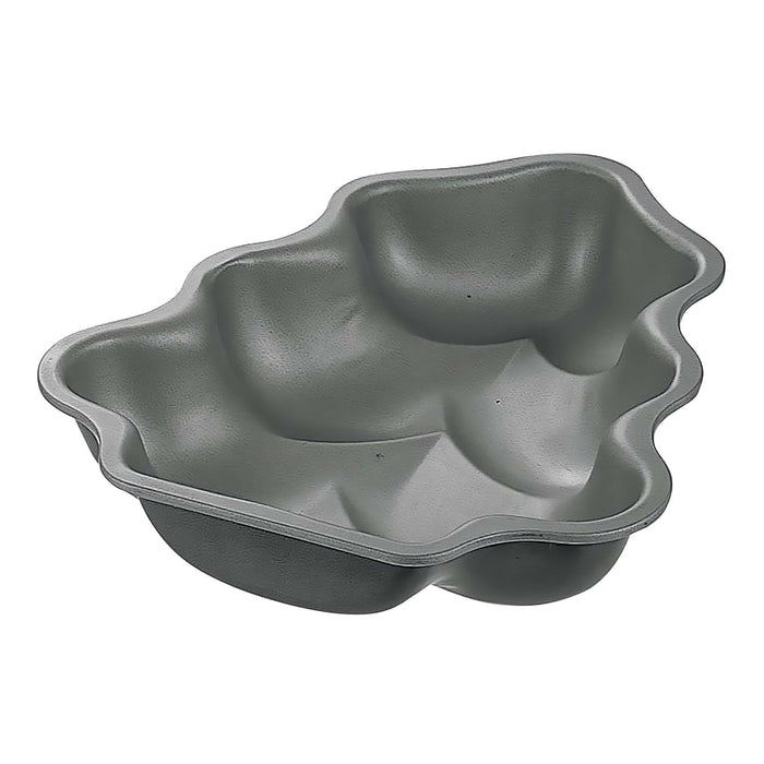 Premium Shimotori Black Steel Fir Tree Cake Pan - Perfect for Baking Delightful Tree-Shaped Cakes