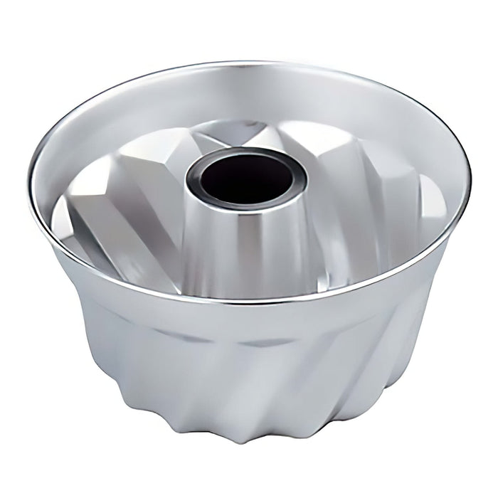 Premium 18cm Shimotori Stainless Steel Bundt Cake Pan - Perfect for Kugelhopf