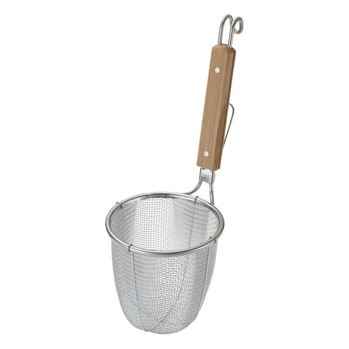 Shin-Etsu Ramen Tebo Noodle Strainer - Efficient Round Base for Easy Noodle Preparation