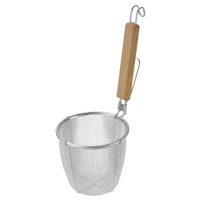 Shin-Etsu Udon Tebo Noodle Strainer - Efficient Flat Base for Easy Noodle Draining