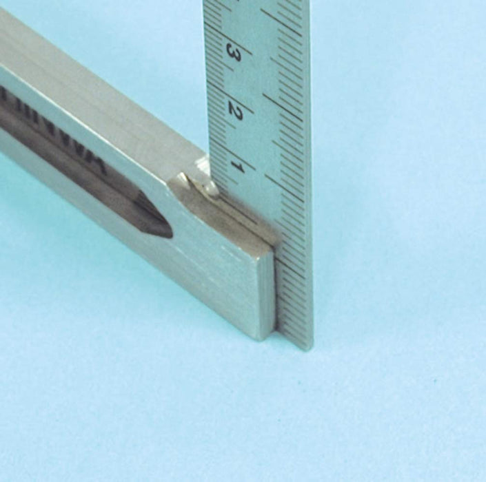 Shinwa Measurement 62009 15cm Stainless Steel Square Scale - Made in Japan