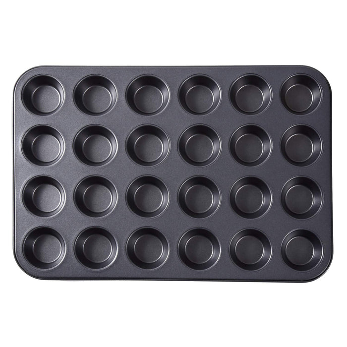 Soratobu Frying Pan - Silicon Processed Muffin Top Plate (24 Mini Muffin Molds)