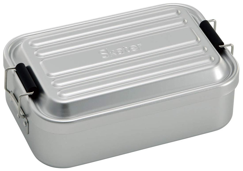 Skater AFT6B Bento Box Silver 600ml 172x108x56mm Single Tier Dome Shape