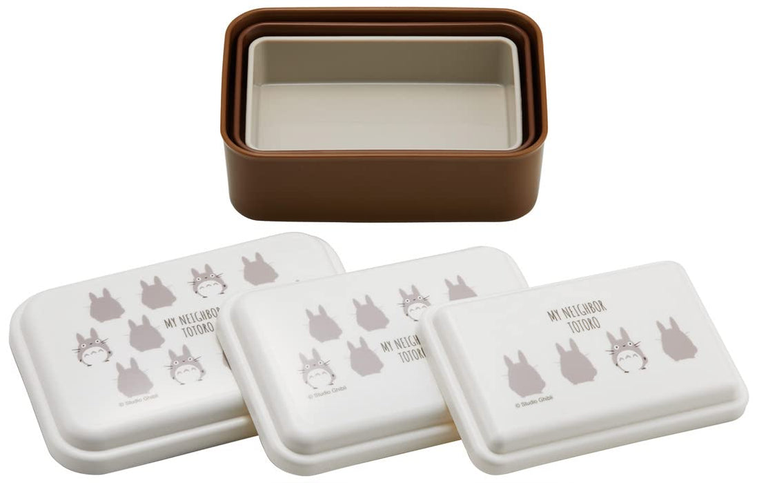 Skater Japan Antibacterial Seal Container 3P Set - My Neighbor Totoro Ghibli Slus3Ag-A