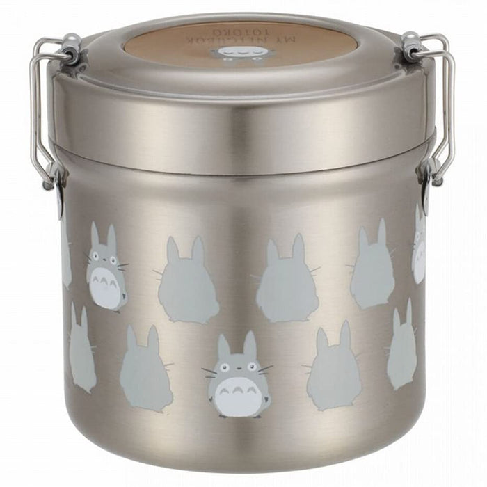 Skater Totoro Ghibli Lunch Box Bowl - Vacuum Stainless Steel, 600ml-Kiichin - The #1 Place for Japanese Goods in Your Hand!