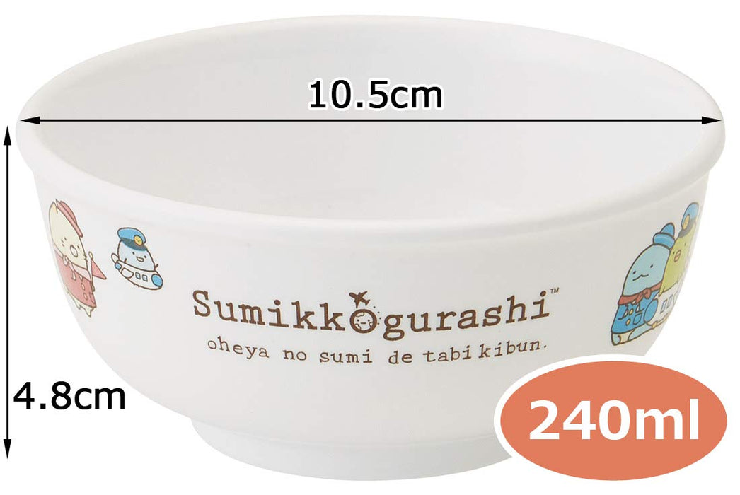 Skater Japan Bowl Melamine Rice Bowl 240Ml Sumikkogurashi Tabikibun M320-A
