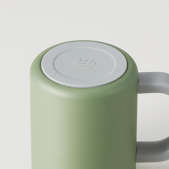 Skater STMG4N-A Thermal Mug 330ml Stainless Steel Sage Green Insulated Double Layer