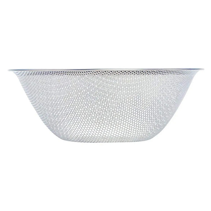 Sori Yanagi 19cm Stainless Steel Perforated Colander - Efficient Kitchen Essential