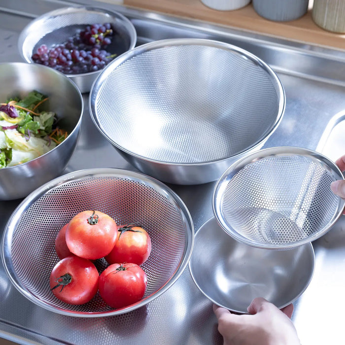 Sori Yanagi 23cm Stainless Steel Perforated Colander