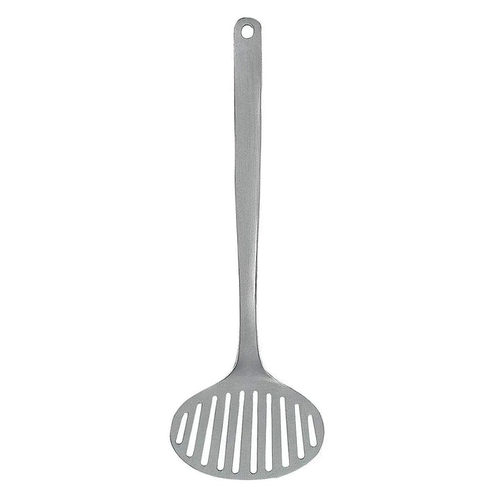 Sori Yanagi Large Stainless Steel Slotted Turner