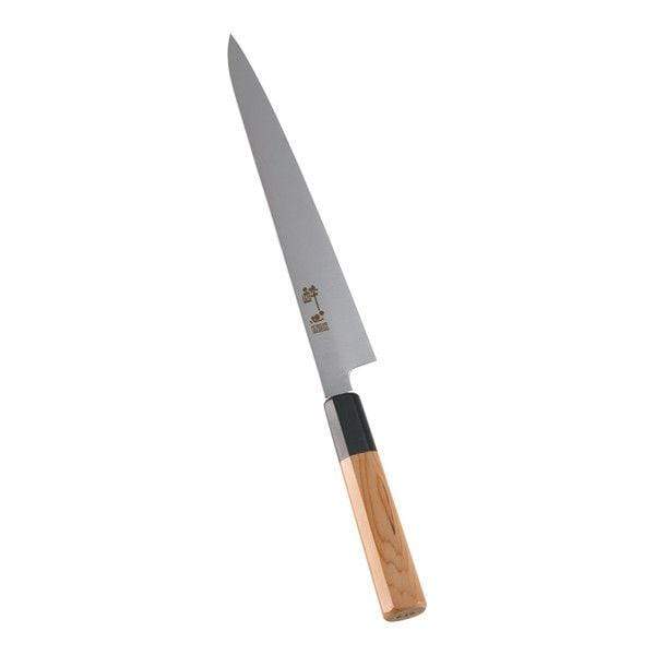 Suisin Inox Honyaki Wa 系列 Sujihiki 刀 300 毫米 - 高品质，精准切片 (45089)