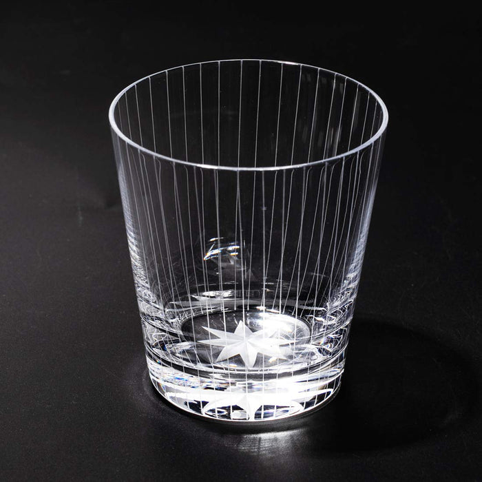 Taburō Koubou Edo Kiriko Tachistripe Glass Japan - Tb0036-40
