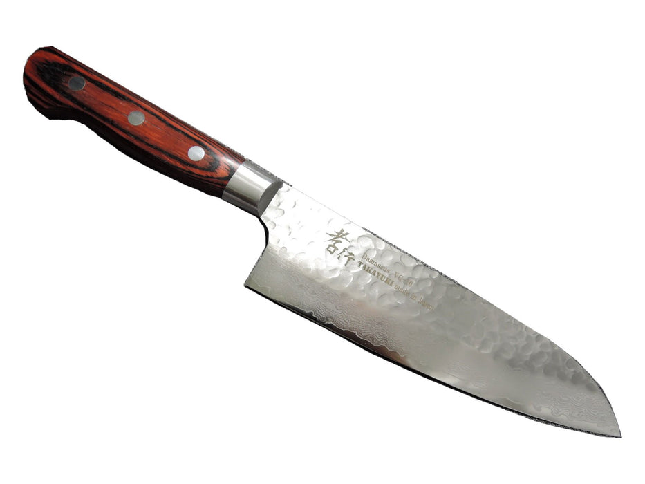 Takayuki Sakai 锤击大马士革 VG10 Santoku 180mm