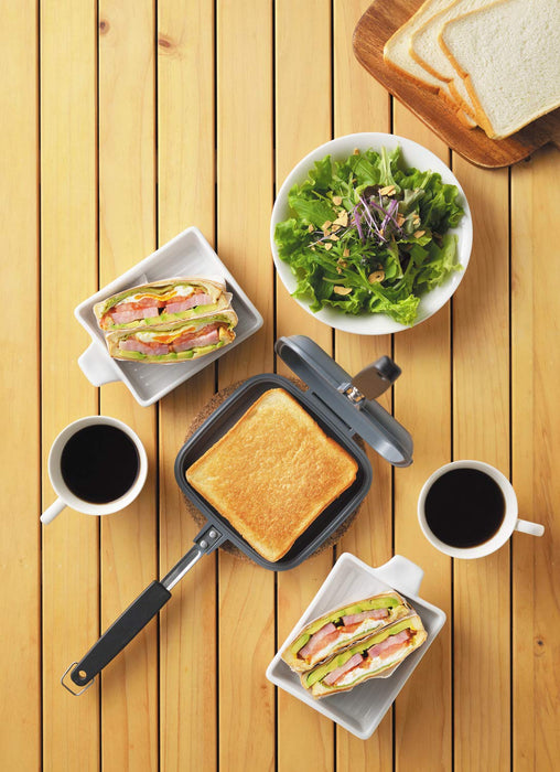 Tamahashi Taply TP-9 Black Hot Sand Maker (Gas Fire Type)-Kiichin - The #1 Place for Japanese Goods in Your Hand!