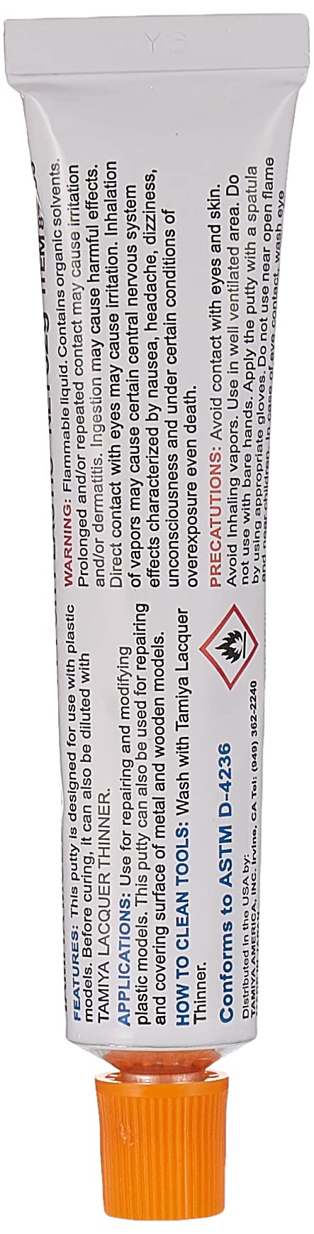 Tamiya Putty (Basic Type) 87053-000 - Premium Quality from Japan-Kiichin - The #1 Place for Japanese Goods in Your Hand!