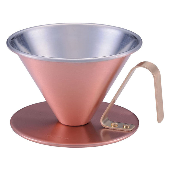 Premium Copper Coffee Dripper by Tanabe - Enhance Your Brewing Experience